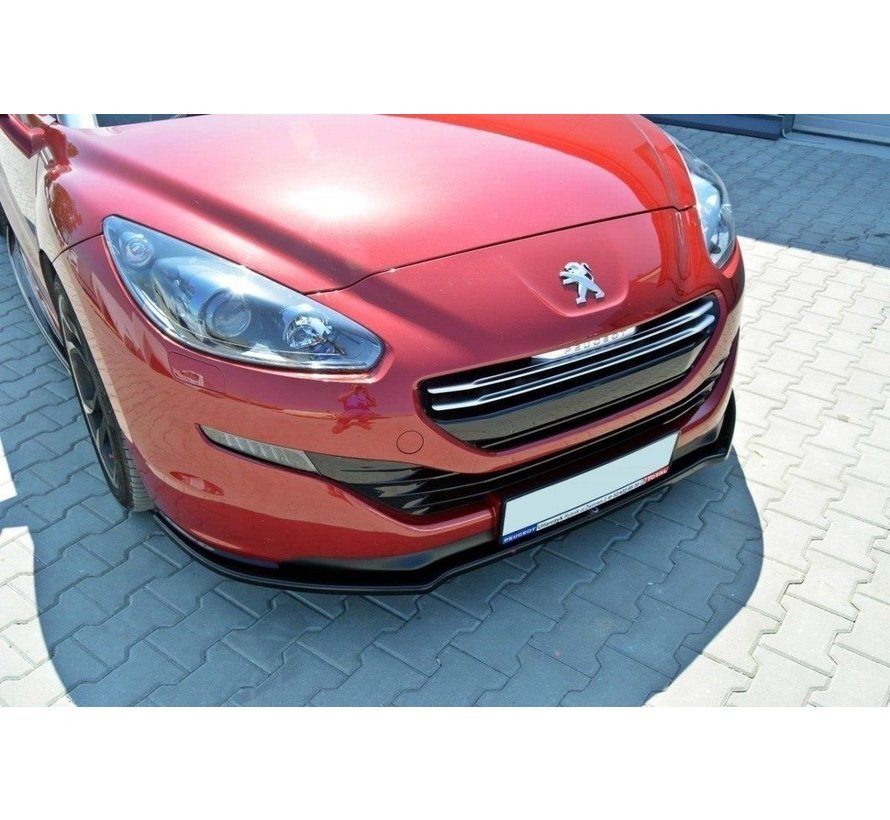 Maxton Design FRONT SPLITTER V.1 PEUGEOT RCZ FACELIFT