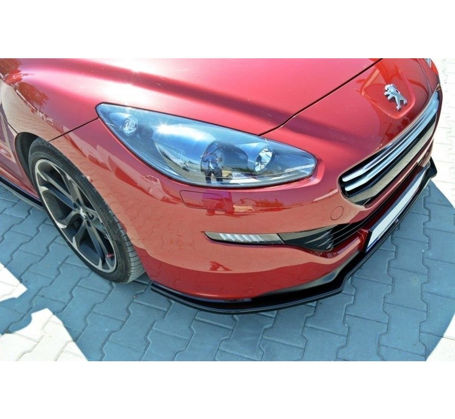 Maxton Design FRONT SPLITTER V.1 PEUGEOT RCZ FACELIFT