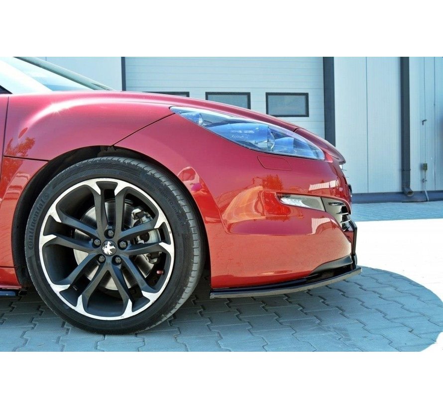 Maxton Design FRONT SPLITTER V.1 PEUGEOT RCZ FACELIFT