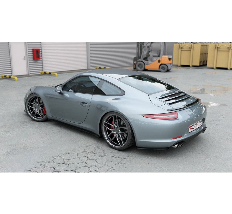 Maxton Design SIDE SKIRTS DIFFUSERS  Porsche 911 Carrera 991