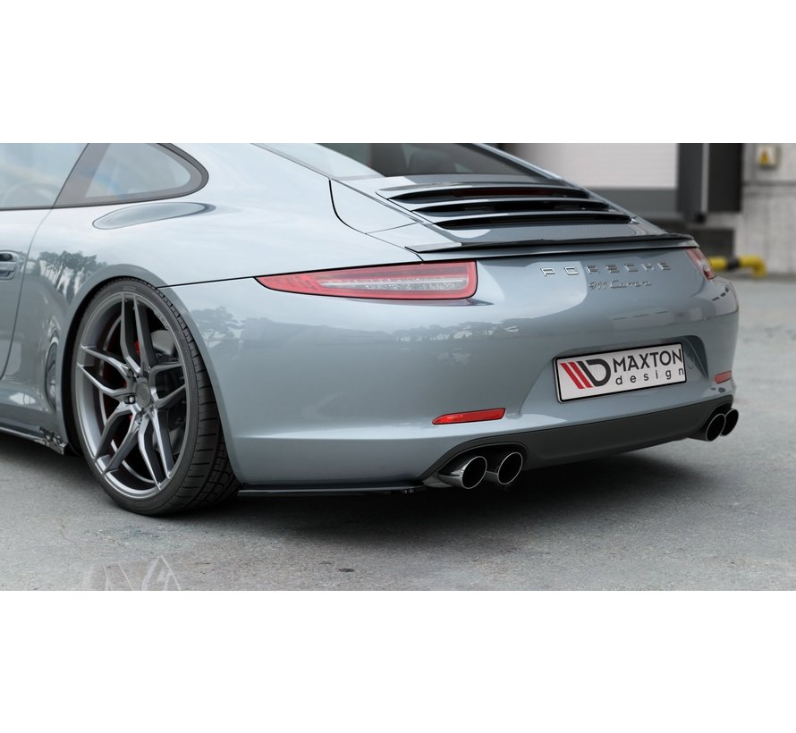 Maxton Design REAR SIDE SPLITTERS Porsche 911 Carrera 991