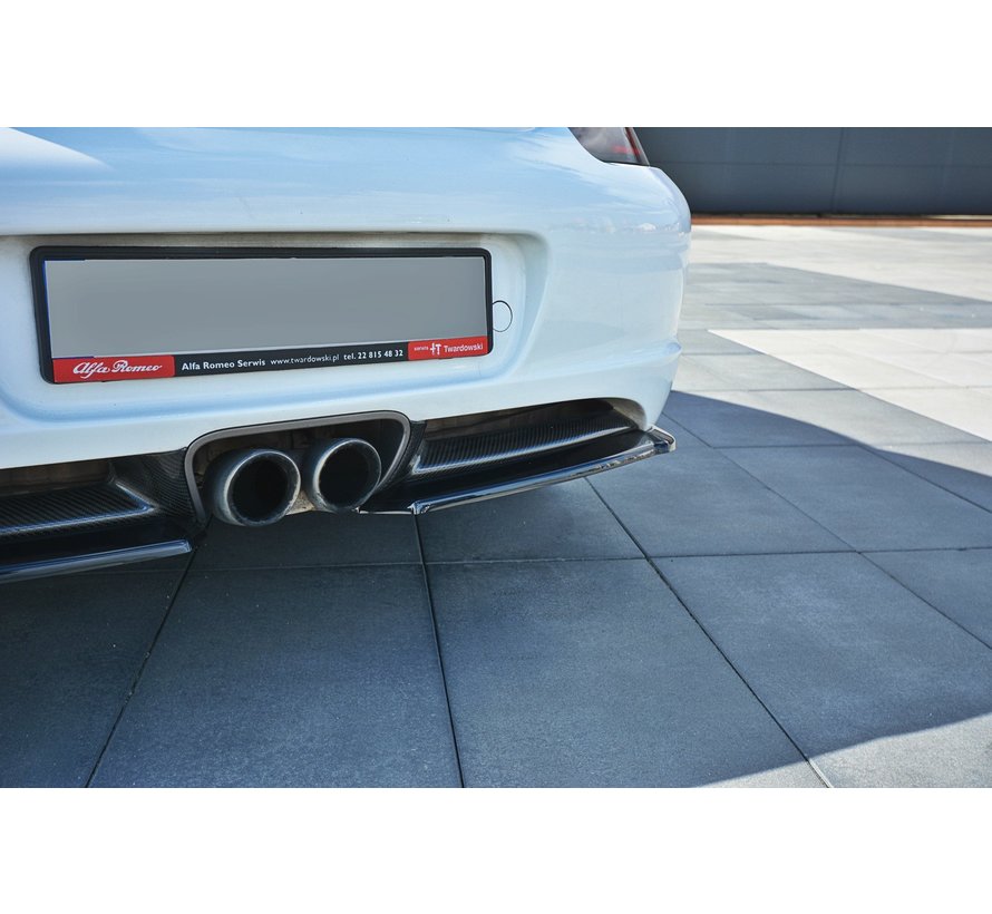 Maxton Design REAR SIDE SPLITTERS PORSCHE CAYMAN S 987C