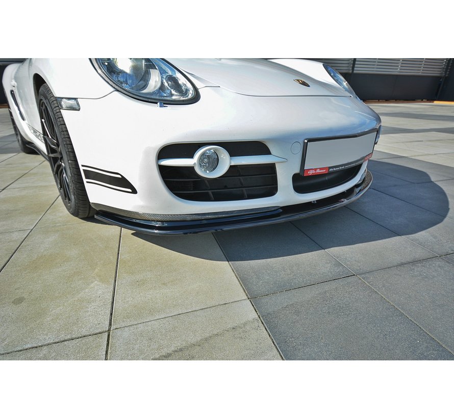 Maxton Design FRONT SPLITTER V.2 PORSCHE CAYMAN S 987C