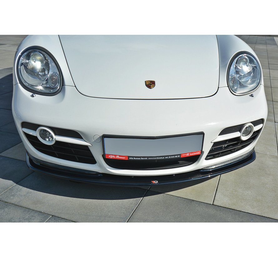 Maxton Design FRONT SPLITTER V.2 PORSCHE CAYMAN S 987C