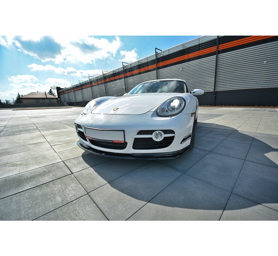 Maxton Design FRONT SPLITTER V.2 PORSCHE CAYMAN S 987C