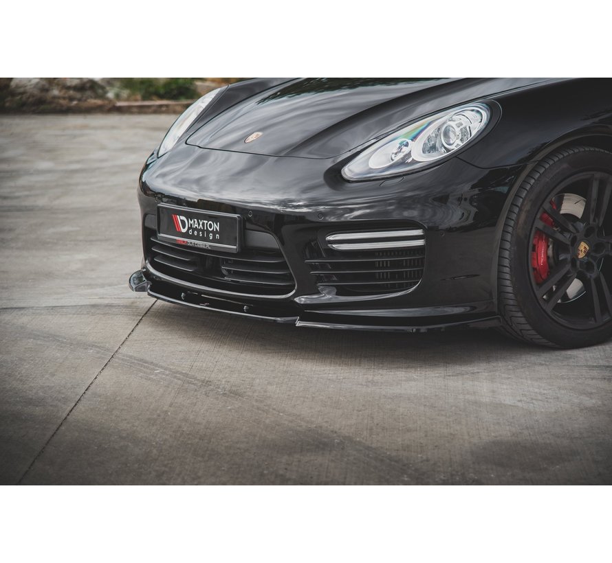 Maxton Design FRONT SPLITTER V.1 Porsche Panamera Turbo 970 Facelift