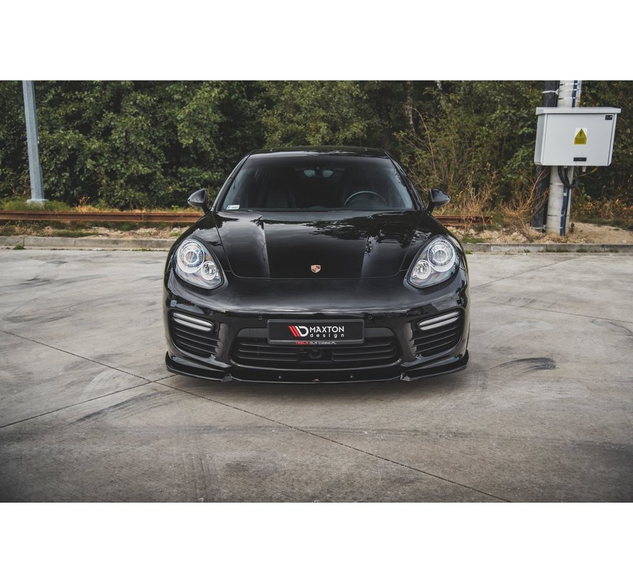 Maxton Design FRONT SPLITTER V.1 Porsche Panamera Turbo 970 Facelift