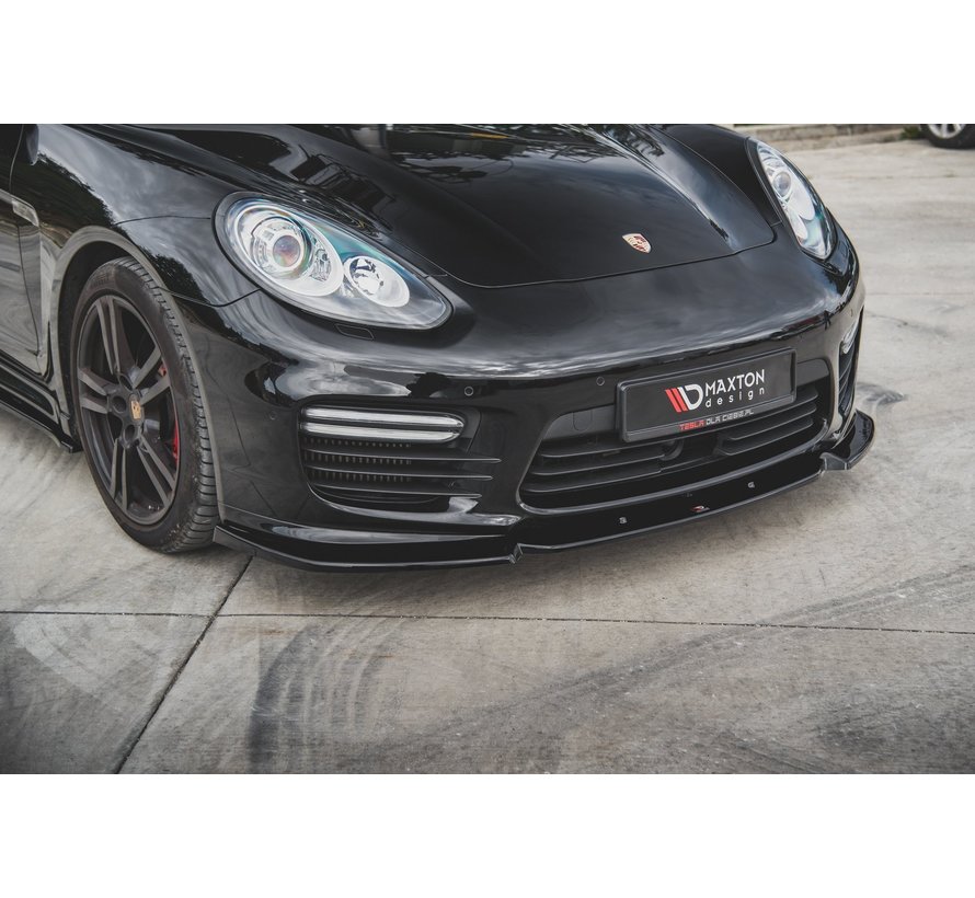 Maxton Design FRONT SPLITTER V.1 Porsche Panamera Turbo 970 Facelift