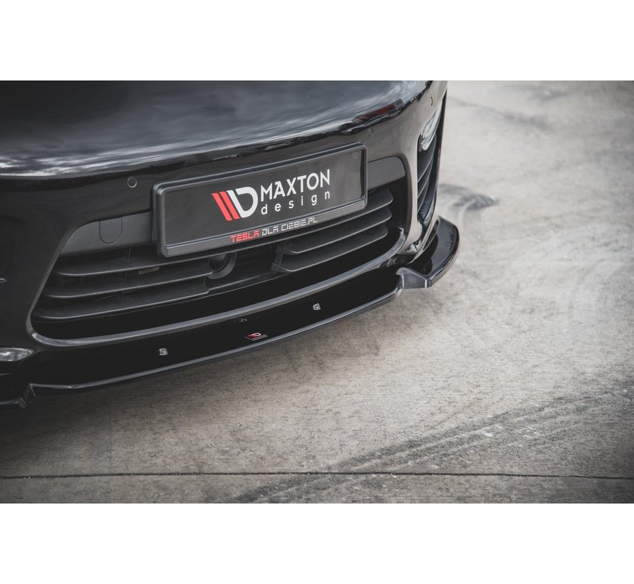 Maxton Design FRONT SPLITTER V.1 Porsche Panamera Turbo 970 Facelift