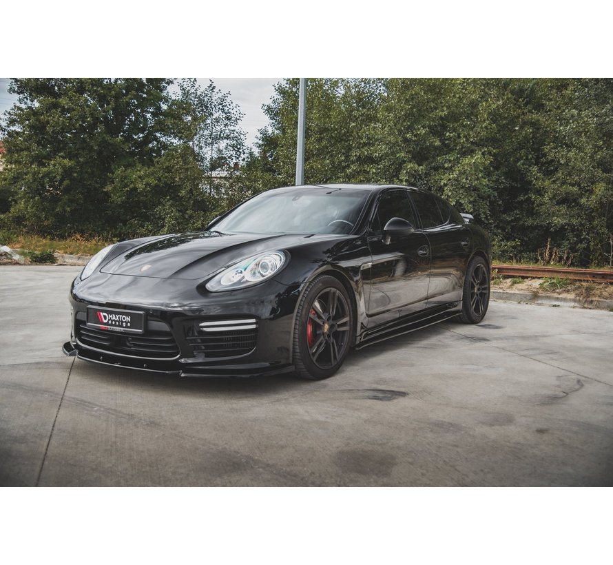 Maxton Design FRONT SPLITTER V.1 Porsche Panamera Turbo 970 Facelift