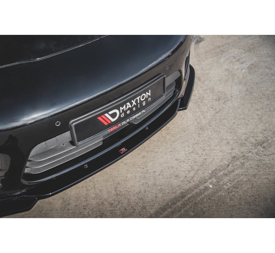 Maxton Design FRONT SPLITTER V.2 Porsche Panamera Turbo 970 Facelift