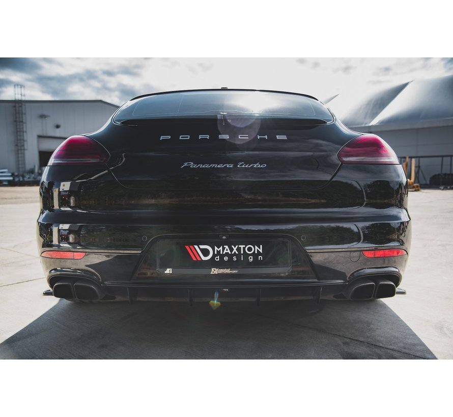 Maxton Design REAR DIFFUSER Porsche Panamera Turbo 970 Facelift