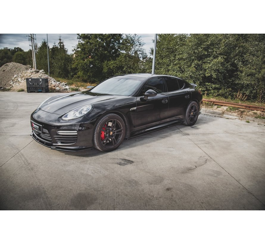 Maxton Design SIDE SKIRTS DIFFUSERS  V.1 Porsche Panamera Turbo 970 Facelift