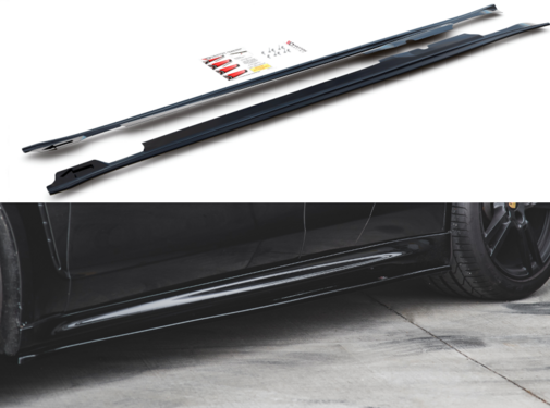 Maxton Design Maxton Design SIDE SKIRTS DIFFUSERS V.2 Porsche Panamera Turbo 970 Facelift