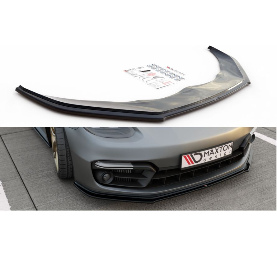 Maxton Design FRONT SPLITTER Porsche Panamera Turbo / GTS 971