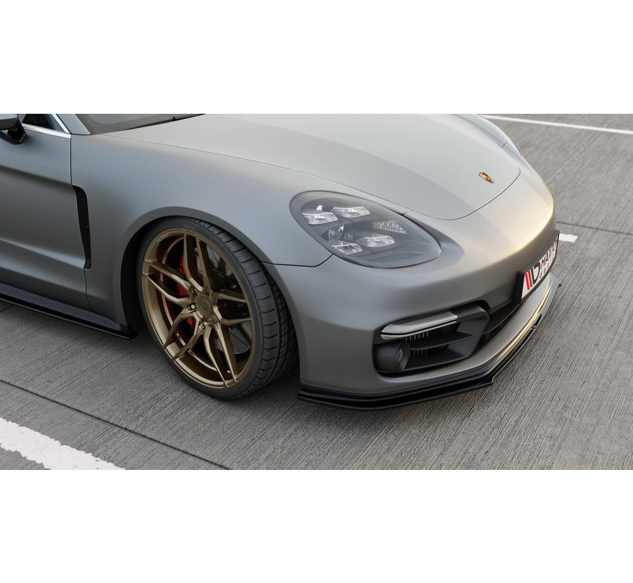 Maxton Design FRONT SPLITTER Porsche Panamera Turbo / GTS 971