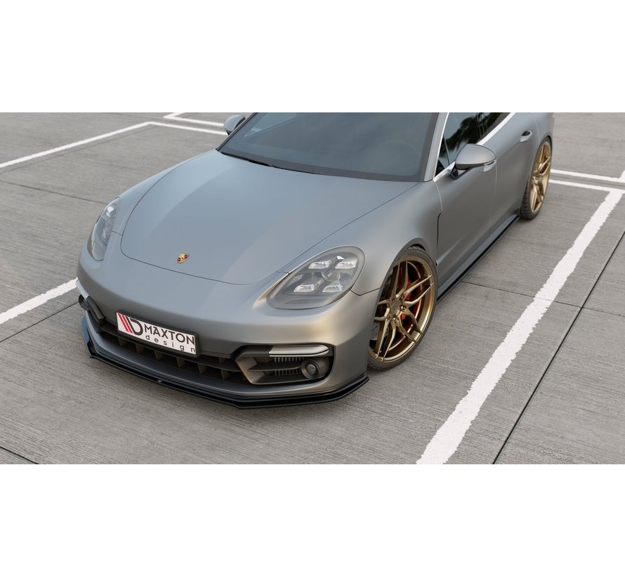 Maxton Design FRONT SPLITTER Porsche Panamera Turbo / GTS 971