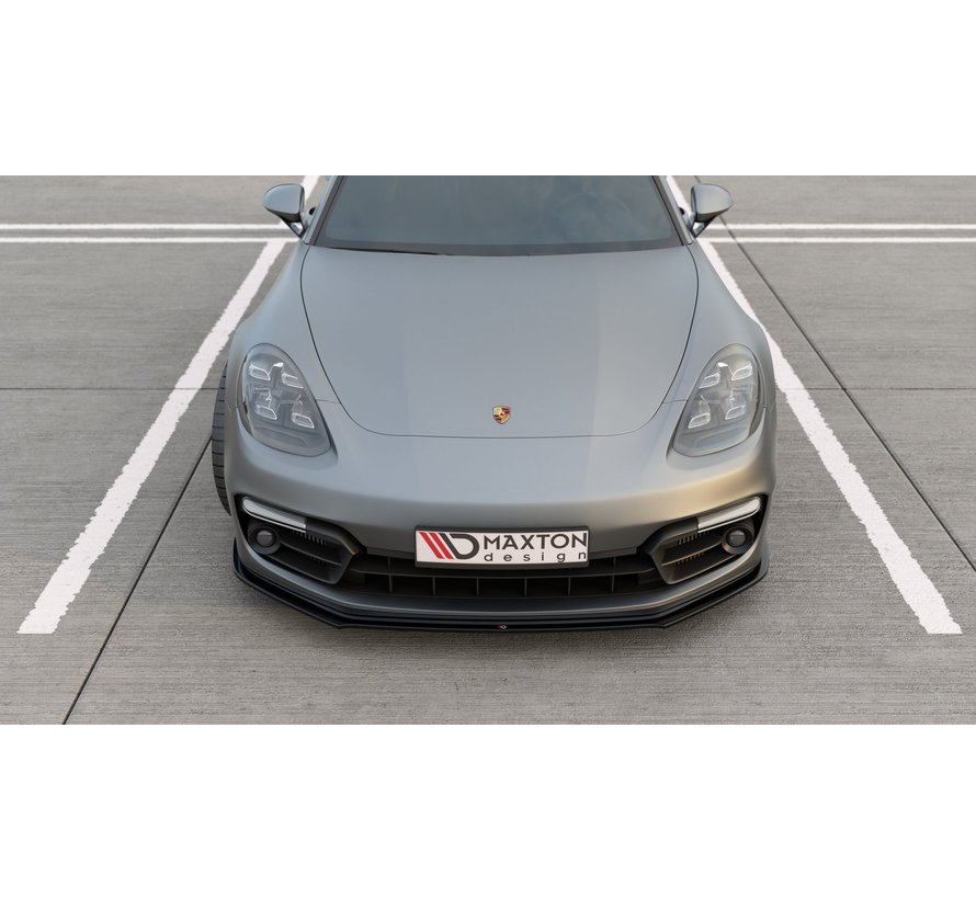 Maxton Design FRONT SPLITTER Porsche Panamera Turbo / GTS 971