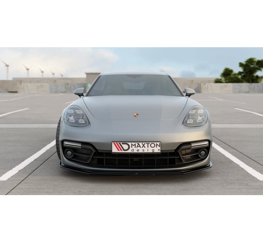 Maxton Design FRONT SPLITTER Porsche Panamera Turbo / GTS 971