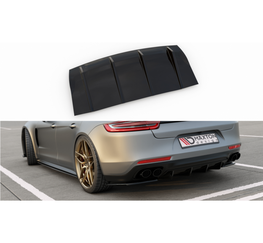 Maxton Design REAR DIFFUSER Porsche Panamera Turbo / GTS 971