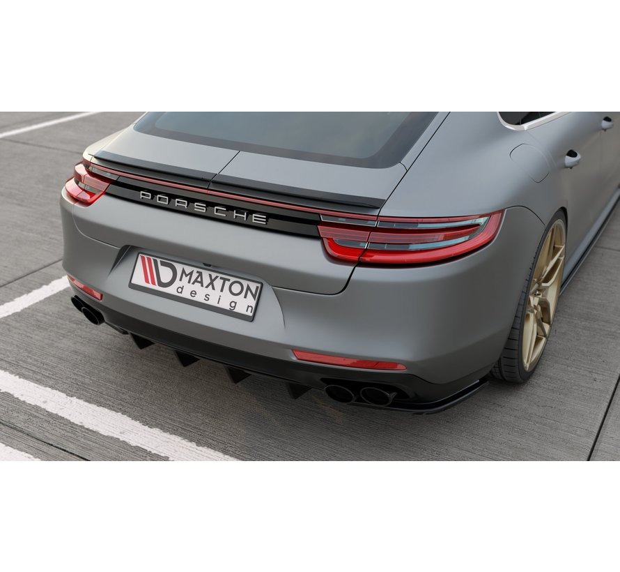 Maxton Design REAR DIFFUSER Porsche Panamera Turbo / GTS 971