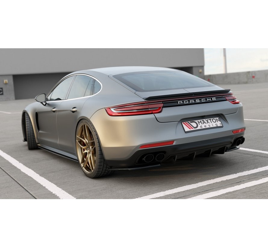 Maxton Design REAR DIFFUSER Porsche Panamera Turbo / GTS 971