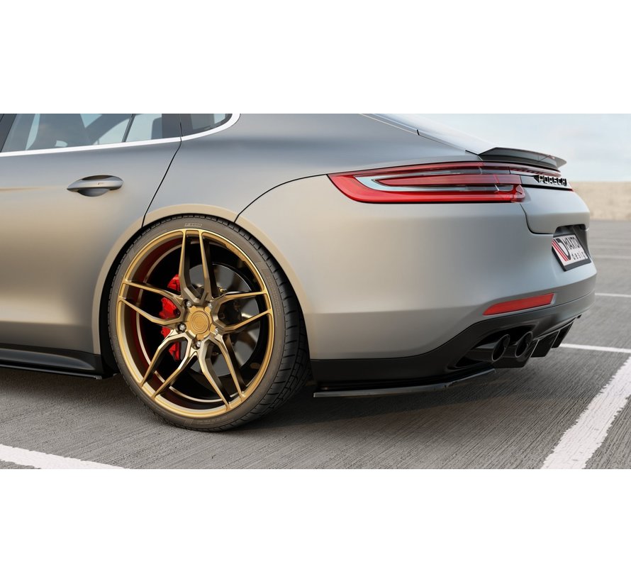 Maxton Design REAR SIDE SPLITTERS Porsche Panamera Turbo / GTS 971