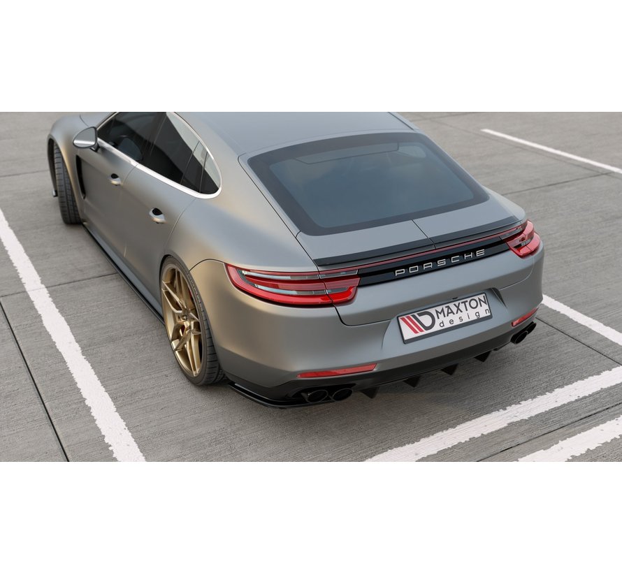 Maxton Design REAR SIDE SPLITTERS Porsche Panamera Turbo / GTS 971