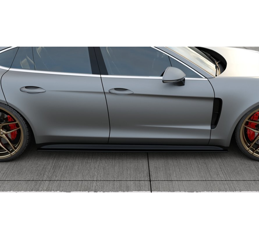 Maxton Design SIDE SKIRTS DIFFUSERS  Porsche Panamera Turbo / GTS 971
