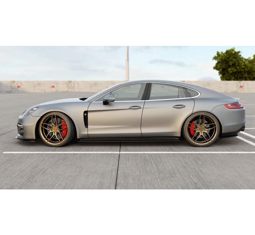 Maxton Design SIDE SKIRTS DIFFUSERS  Porsche Panamera Turbo / GTS 971
