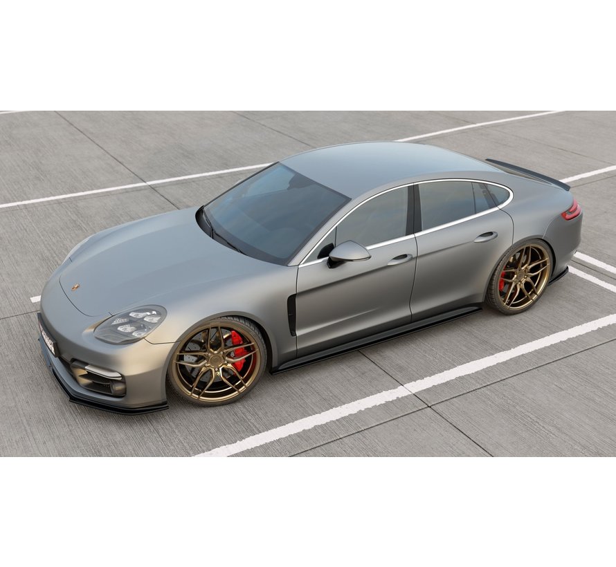 Maxton Design SIDE SKIRTS DIFFUSERS  Porsche Panamera Turbo / GTS 971