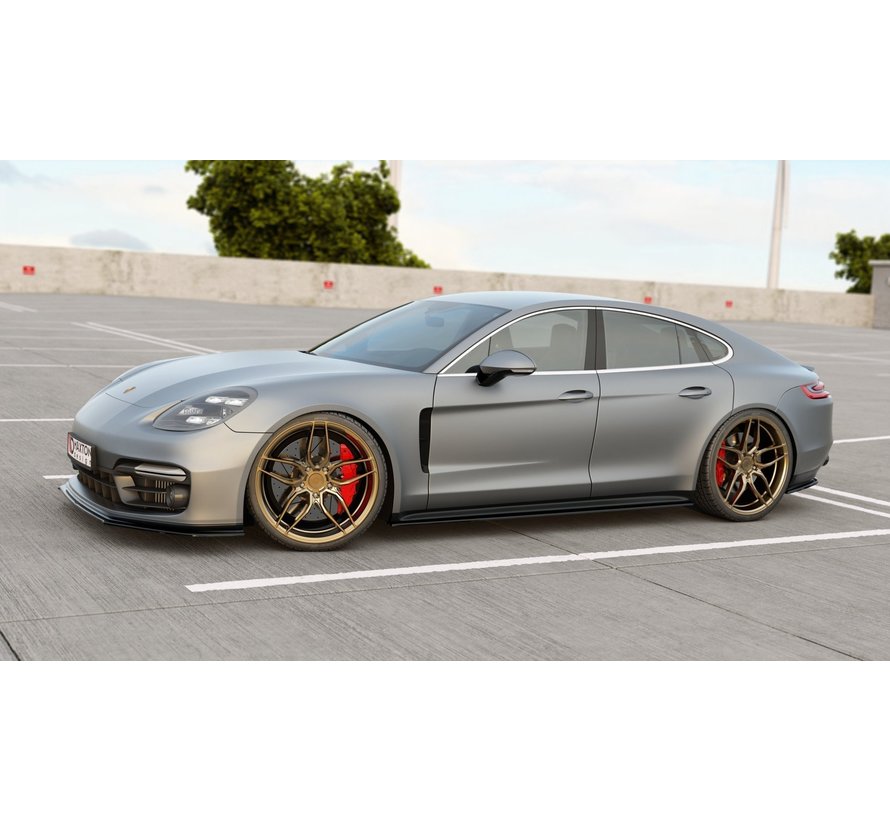 Maxton Design SIDE SKIRTS DIFFUSERS  Porsche Panamera Turbo / GTS 971
