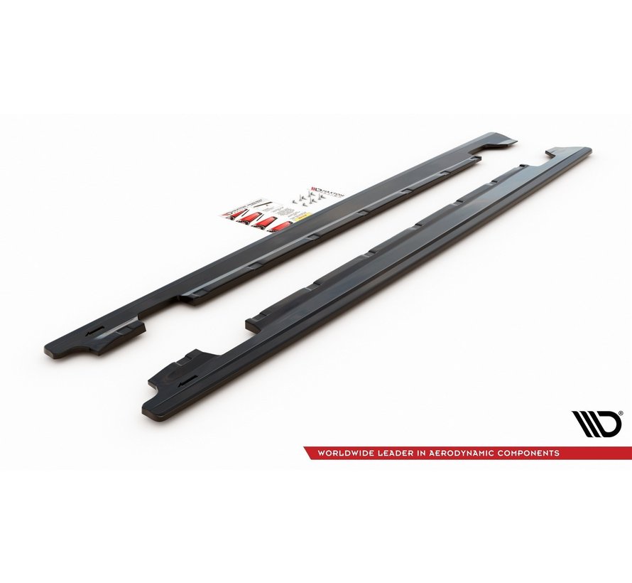 Maxton Design SIDE SKIRTS DIFFUSERS  Porsche Panamera Turbo / GTS 971