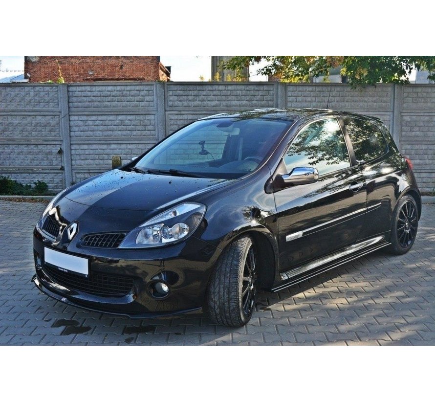 Maxton Design FRONT SPLITTER RENAULT CLIO III RS