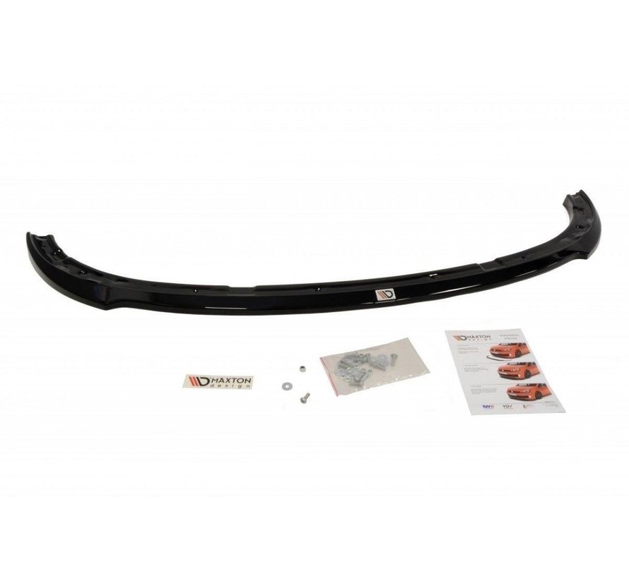 Maxton Design FRONT SPLITTER RENAULT CLIO III RS