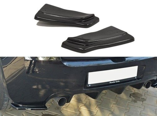 Maxton Design Maxton Design REAR SIDE SPLITTERS RENAULT CLIO III RS