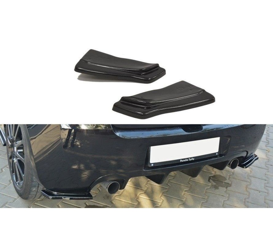 Maxton Design REAR SIDE SPLITTERS RENAULT CLIO III RS