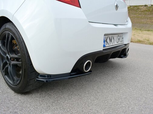 Maxton Design Maxton Design REAR SIDE SPLITTERS RENAULT CLIO MK3 RS FACELIFT