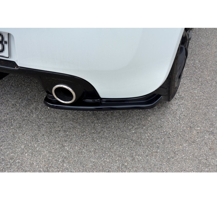 Maxton Design REAR SIDE SPLITTERS RENAULT CLIO MK3 RS FACELIFT