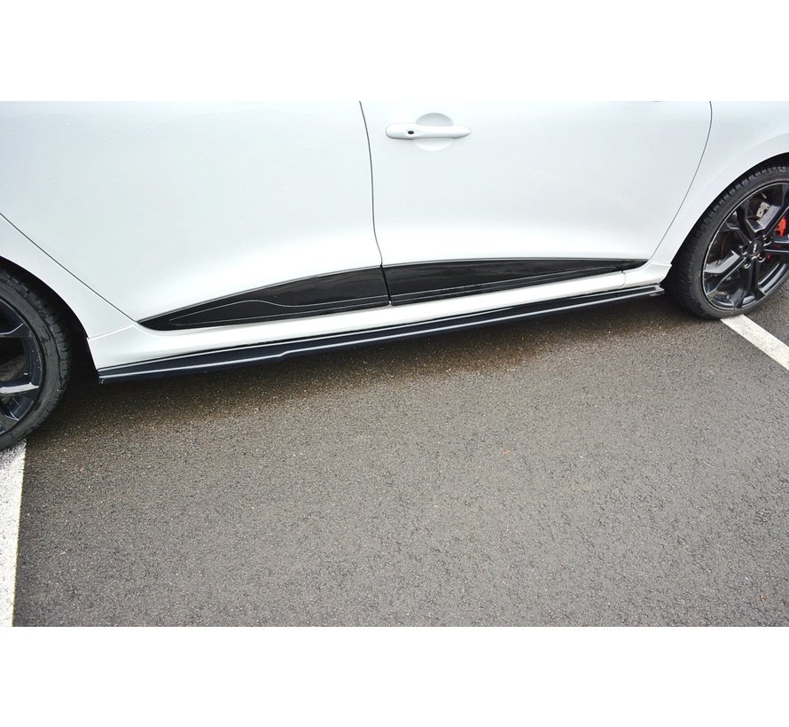 Maxton Design SIDE SKIRTS DIFFUSERS RENAULT CLIO MK4 RS