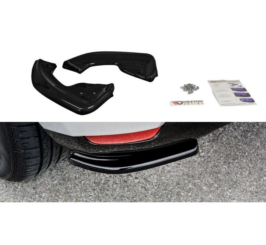 Maxton Design REAR SIDE SPLITTERS Renault Clio Mk4