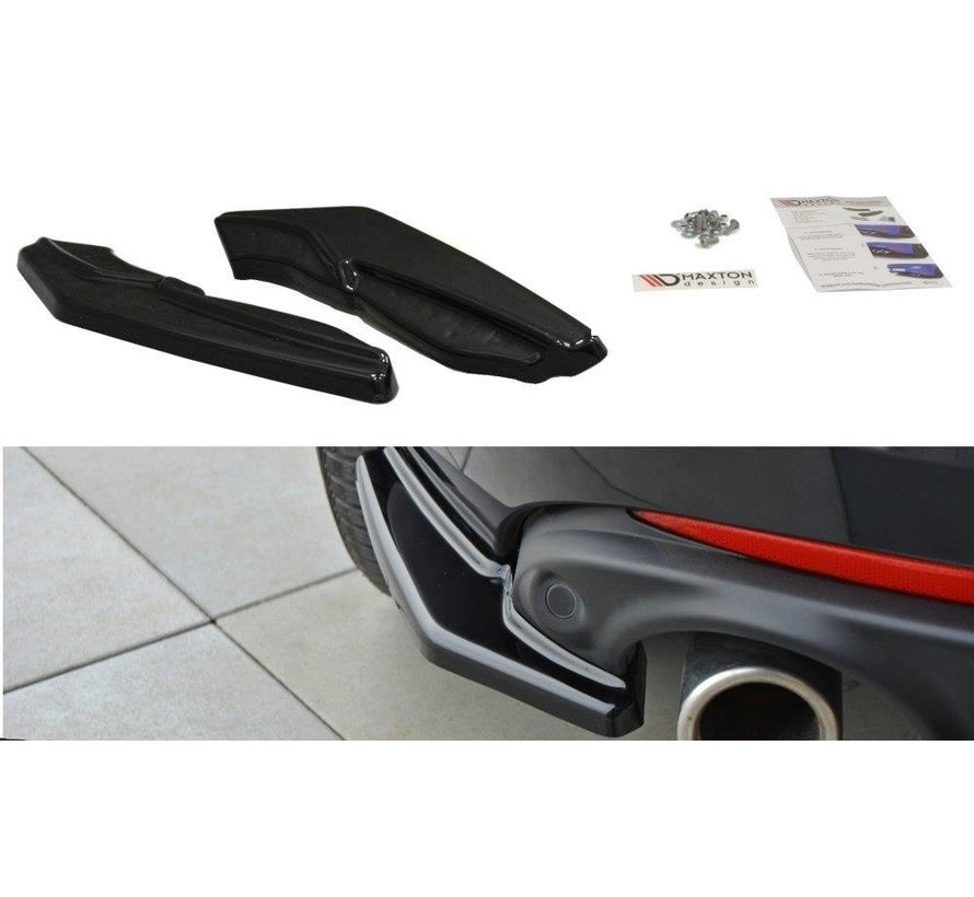 Maxton Design REAR SIDE SPLITTERS Renault Laguna mk 3 Coupe