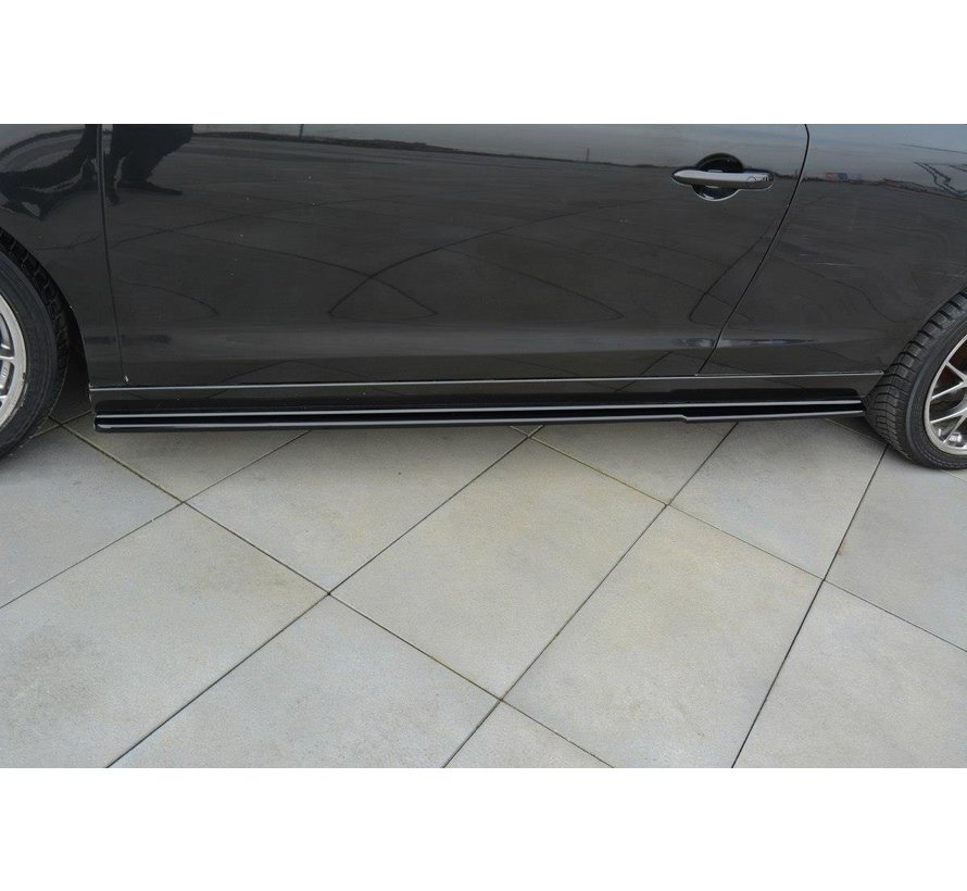 Maxton Design SIDE SKIRTS DIFFUSERS Renault Laguna mk 3 Coupe