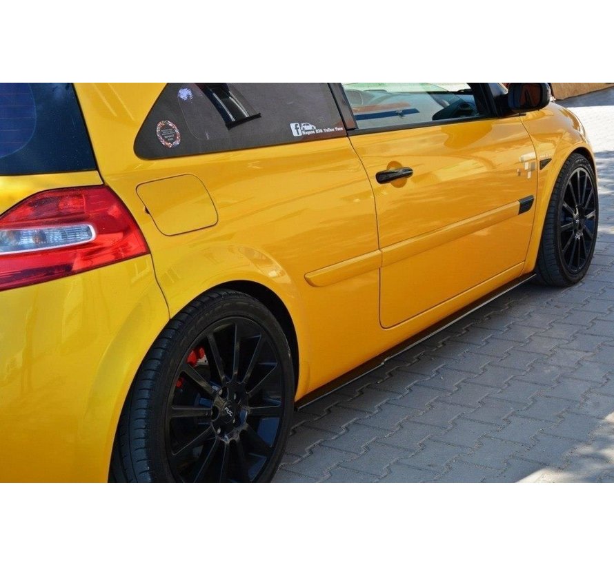 Maxton Design SIDE SKIRTS DIFFUSERS RENAULT MEGANE II RS