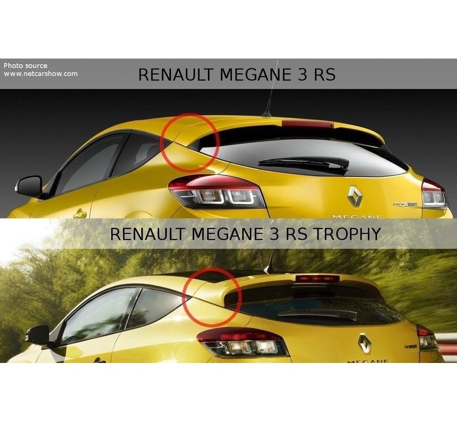 Maxton Design Maxton Design Spoiler Extension RENAULT MEGANE MK3 RS Trophy