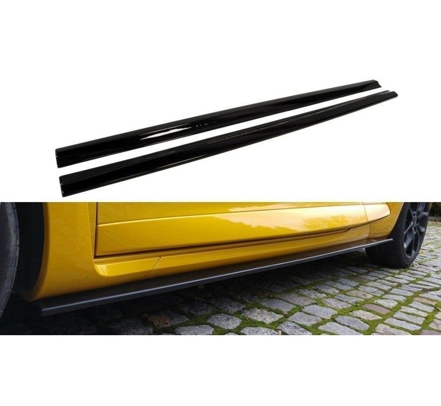 Maxton Design SIDE SKIRTS DIFFUSERS RENAULT MEGANE 3 RS