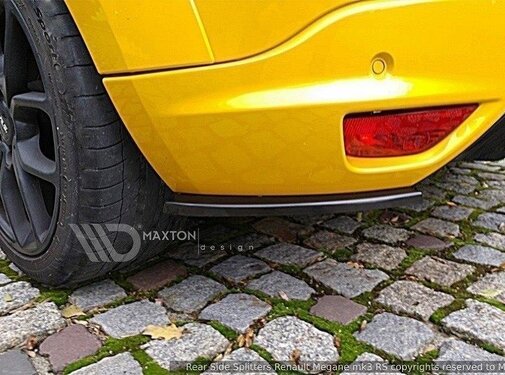 Maxton Design Maxton Design REAR SIDE SPLITTERS RENAULT MEGANE 3 RS