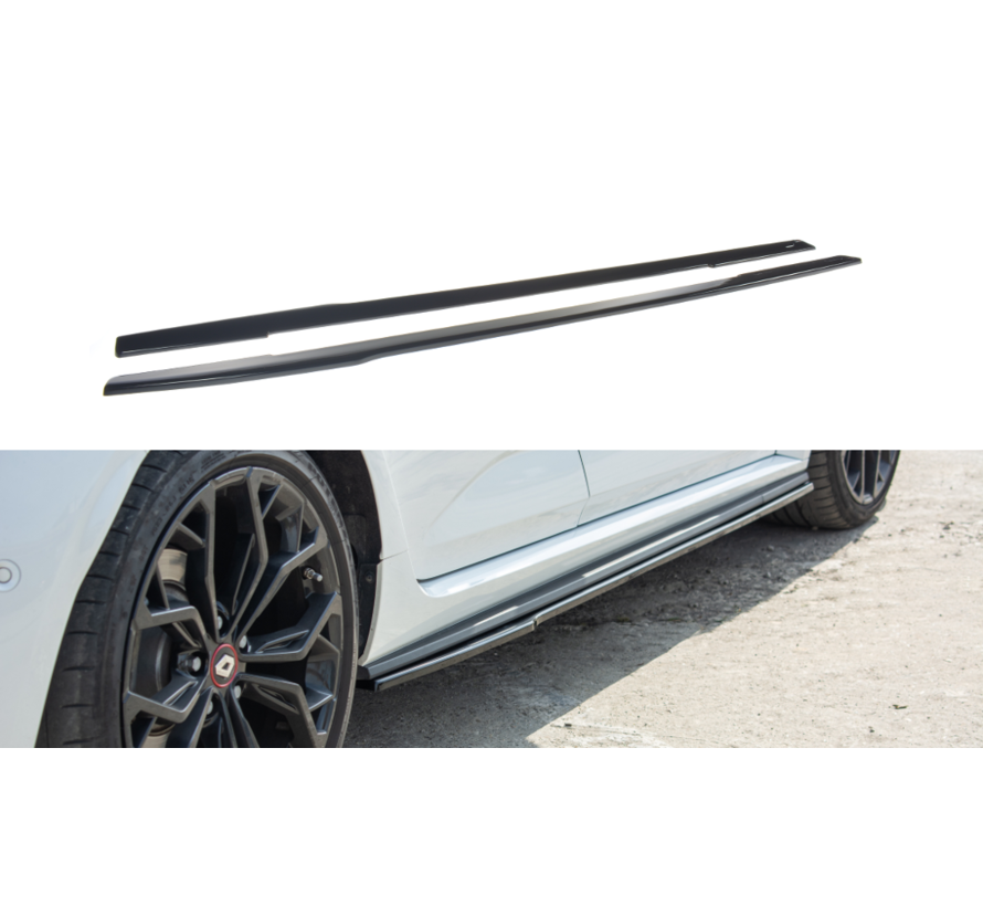 Maxton Design SIDE SKIRTS DIFFUSERS Renault Megane IV RS