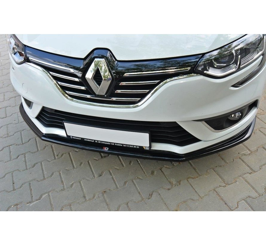 Maxton Design FRONT SPLITTER V.1 RENAULT MEGANE MK4 HATCHBACK