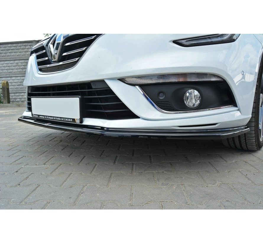 Maxton Design FRONT SPLITTER V.1 RENAULT MEGANE MK4 HATCHBACK